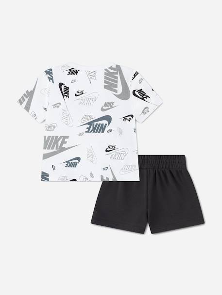 Ensemble 2 pièces Beige+Bleu+Noir / blanc+Vert 10 - vertbaudet enfant 
