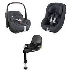 Puériculture-Pack cosi pebble pro 2 + pearl 360 pro 2 + embase familyfix 360 pro