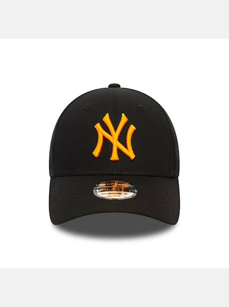 Casquette garçon ajustable Noir / orange+Orange foncé 2 - vertbaudet enfant 