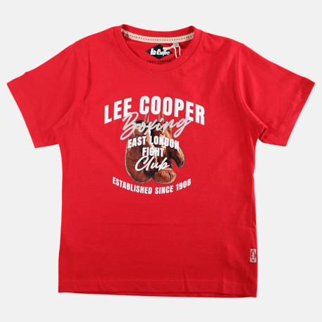 T shirt garçon manches courtes imprimé Beige+Gris+Marine+Noir+Rouge 19 - vertbaudet enfant 