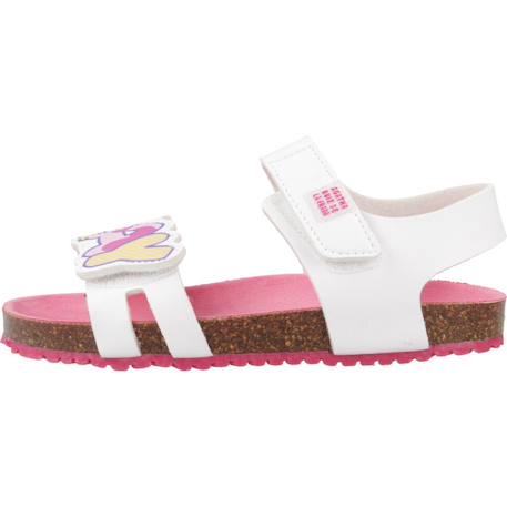 Sandales fille modèle été Blanc blanco 2 - vertbaudet enfant 