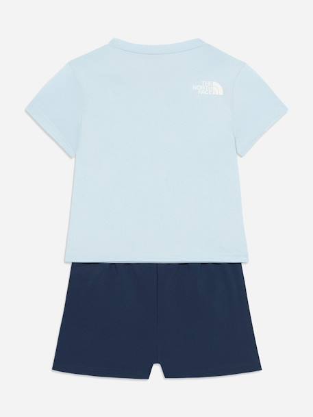 Ensemble garçon 2 pièces Bleu clair / bleu foncé+Gris / noir 3 - vertbaudet enfant 