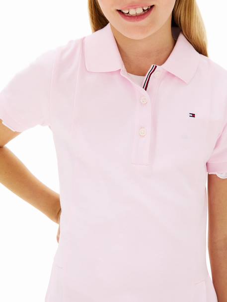 Robe col polo Rose clair 4 - vertbaudet enfant 