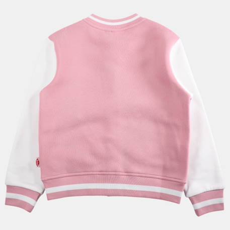 Veste boutonnée fille Fushia+Marine+Rose 14 - vertbaudet enfant 