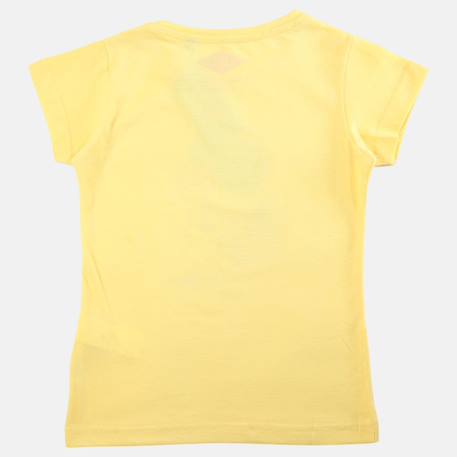 T shirt fille manches courtes Fushia+Jaune+Orange+Rosatre 9 - vertbaudet enfant 