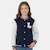 Veste boutonnée fille Fushia+Marine+Rose 6 - vertbaudet enfant 