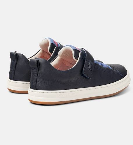 Baskets garçon cuir RUNNER FOR TWINS Marine 4 - vertbaudet enfant 