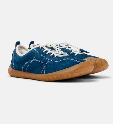 Baskets garçon cuir peu path kids Marine 2 - vertbaudet enfant 