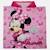 Poncho polyester fille à motif minnie Rose 4 - vertbaudet enfant 