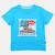 T-shirt manches courtes garçon avec imprime ocean Beige+Bleu+Marine+Orange 8 - vertbaudet enfant 
