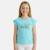 T shirt fille manches courtes Blanc+Bleu+Gris+Jaune 5 - vertbaudet enfant 