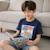 T-shirt manches courtes garçon avec imprime ocean Beige+Bleu+Marine+Orange 12 - vertbaudet enfant 