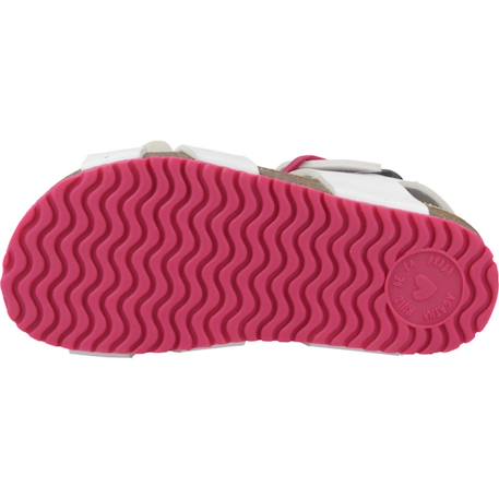 Sandales fille été Blanc blanco 6 - vertbaudet enfant 