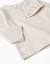 Ensemble t-shirt à manches longues et pantalon à rayures Blanc 3 - vertbaudet enfant 