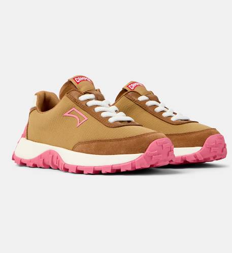 Baskets fille cuir drift trail kids Marron moyen 2 - vertbaudet enfant 
