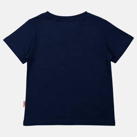 T-shirt manches courtes garçon avec imprime ocean Beige+Bleu+Marine+Orange 14 - vertbaudet enfant 