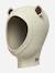 Bonnet fille oreilles de chat Beige+Noir 1 - vertbaudet enfant 