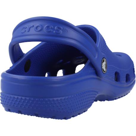 Tongs fille modèle classic clog k Bleu+Bleu foncé+Rose Fuchsia 9 - vertbaudet enfant 