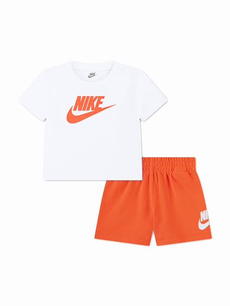 Ensemble 2 pièces Beige clair+Noir / rose+Orange / blanc+Vert pastel 9 - vertbaudet enfant 