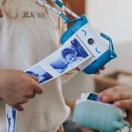 Kidyprint appareil photo instantané Bleu 4 - vertbaudet enfant 