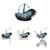 Pack cosi pebble pro 2 + pearl 360 pro 2 + embase familyfix 360 pro Black+Graphite+Green+Truffle 16 - vertbaudet enfant 