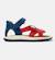 Sandales cuir bicho fw twins Rouge bleu 1 - vertbaudet enfant 