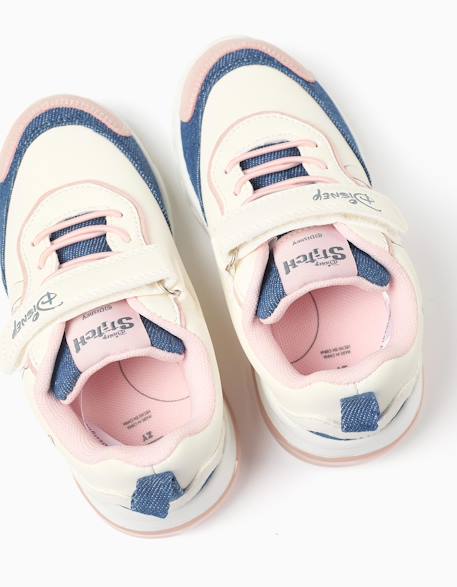 Baskets lumineuses avec imprimé stitch & angel Beige clair 3 - vertbaudet enfant 