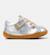 Baskets fille cuir peu cami twins Gris moyen+Rose pastel 1 - vertbaudet enfant 