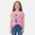 T-shirt enfant imprimé minnie Rose+Rose clair 1 - vertbaudet enfant 