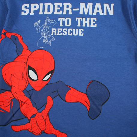 T-shirt manches courtes garçon avec personnage spiderman Bleu+Marine 9 - vertbaudet enfant 