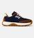 Baskets cuir drift trail kids Bleu foncé+Gris pastel 1 - vertbaudet enfant 