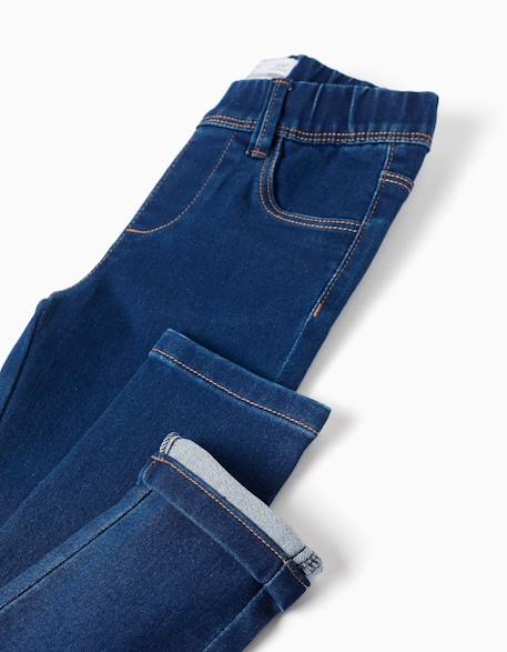 Jegging avec 4 poches Bleu+Bleu foncé 8 - vertbaudet enfant 