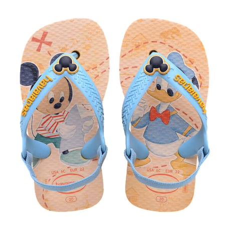 Tongs garçon été Bleu+Rose 4 - vertbaudet enfant 