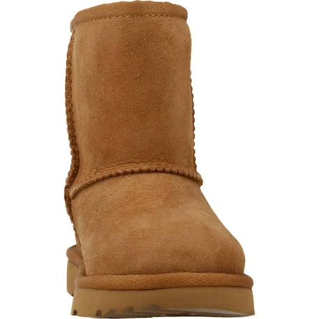 Bottes garçon modèle classic ii Marron chestnut+Noir black 6 - vertbaudet enfant 