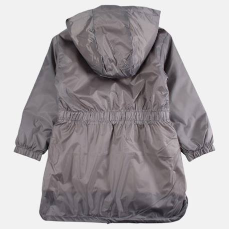 Parka fille imprimée Gris+Noir 5 - vertbaudet enfant 