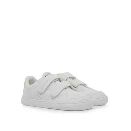 Sneakers garçon synthétique fermeture adhésive barefoot Off white 4 - vertbaudet enfant 