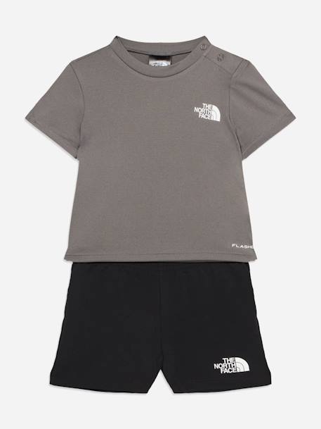 Ensemble garçon 2 pièces Bleu clair / bleu foncé+Gris / noir 5 - vertbaudet enfant 