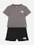 Ensemble garçon 2 pièces Bleu clair / bleu foncé+Gris / noir 5 - vertbaudet enfant 