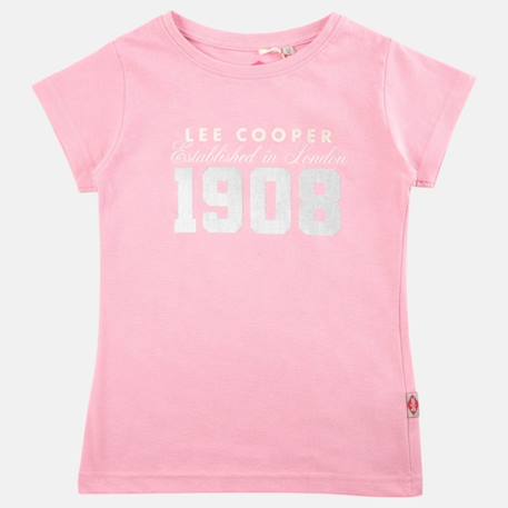 T shirt fille manches courtes Fushia+Jaune+Orange+Rosatre 19 - vertbaudet enfant 