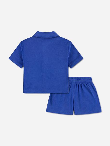 Ensemble 2 pièces Beige+Bleu roi+Lilas+Noir 5 - vertbaudet enfant 