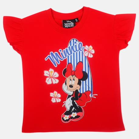 Top fille avec personnage minnie Rose+Rouge 8 - vertbaudet enfant 