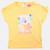 T shirt fille manches courtes Blanc+Bleu+Gris+Jaune 15 - vertbaudet enfant 