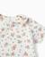 Body côtelé avec motif floral Beige clair 3 - vertbaudet enfant 