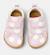 Baskets fille cuir PEU CAMI Blanc rose 3 - vertbaudet enfant 
