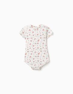 Bébé-Body-Body côtelé avec motif floral