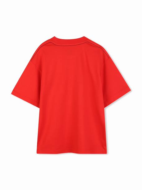 T-shirt  garçon col rond Blanc+Noir+Rouge 8 - vertbaudet enfant 