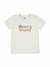 T-shirt fille col rond Blanc cassé 1 - vertbaudet enfant 