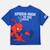 T-shirt manches courtes garçon avec personnage spiderman Bleu+Marine 8 - vertbaudet enfant 
