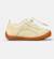 Baskets garçon cuir peu path Jaune pastel+Marine+Rouge moyen 1 - vertbaudet enfant 