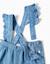 Pantalon en jean avec bretelles amovibles Bleu 2 - vertbaudet enfant 
